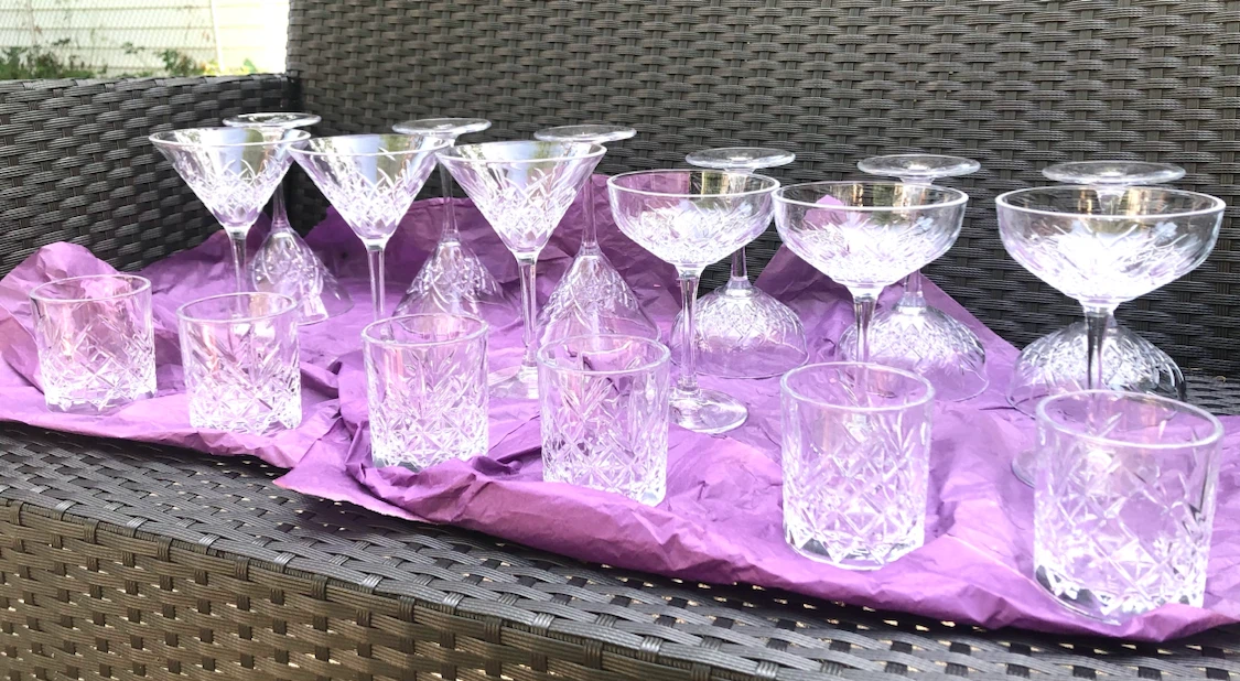 🥃18-Piece High Quality Cocktail Glass Set🍸