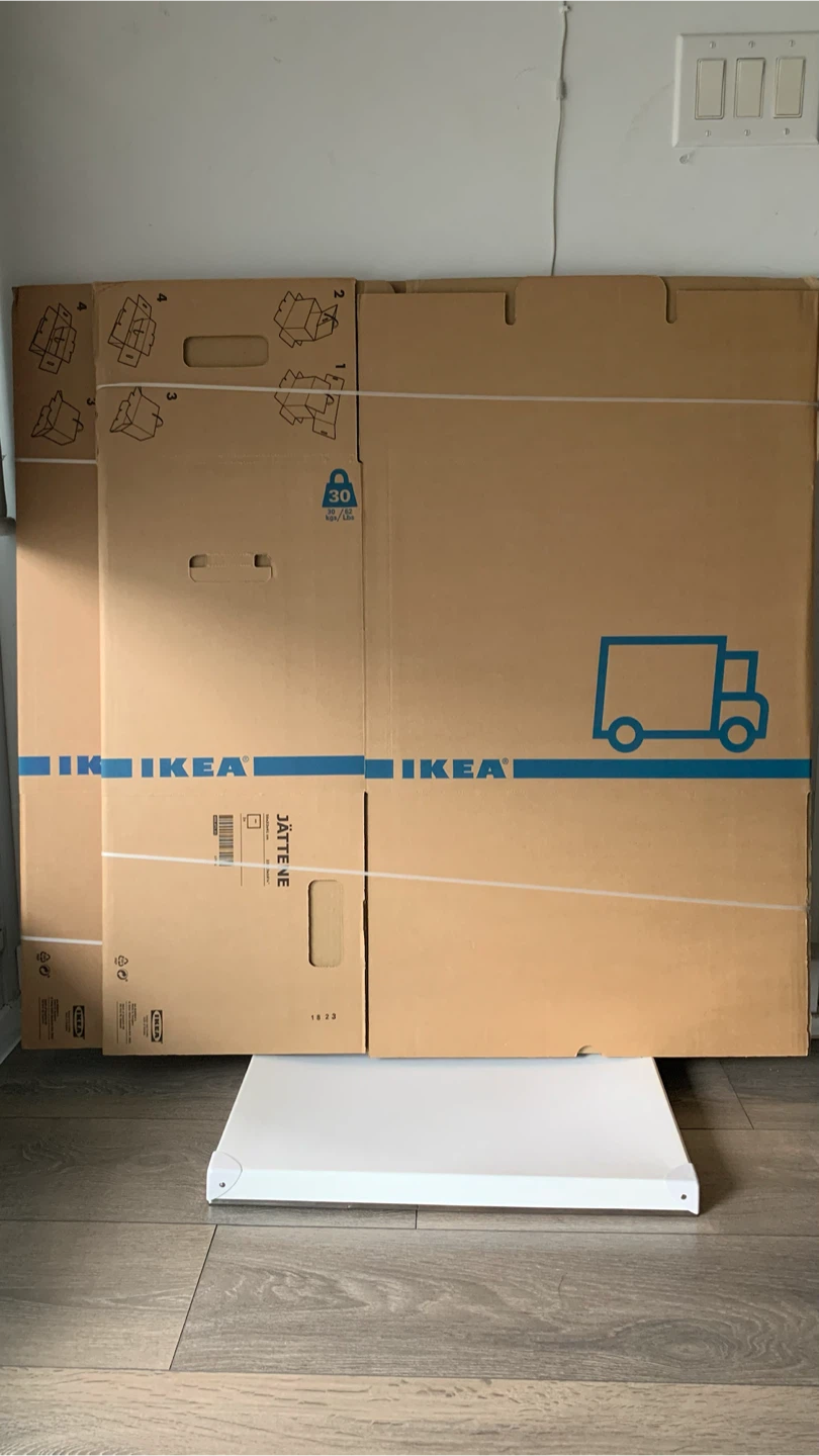 IKEA JÄTTENE Moving Boxes – 6 Boxes