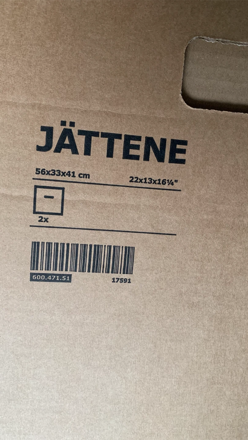 IKEA JÄTTENE Moving Boxes – 6 Boxes - photo 2