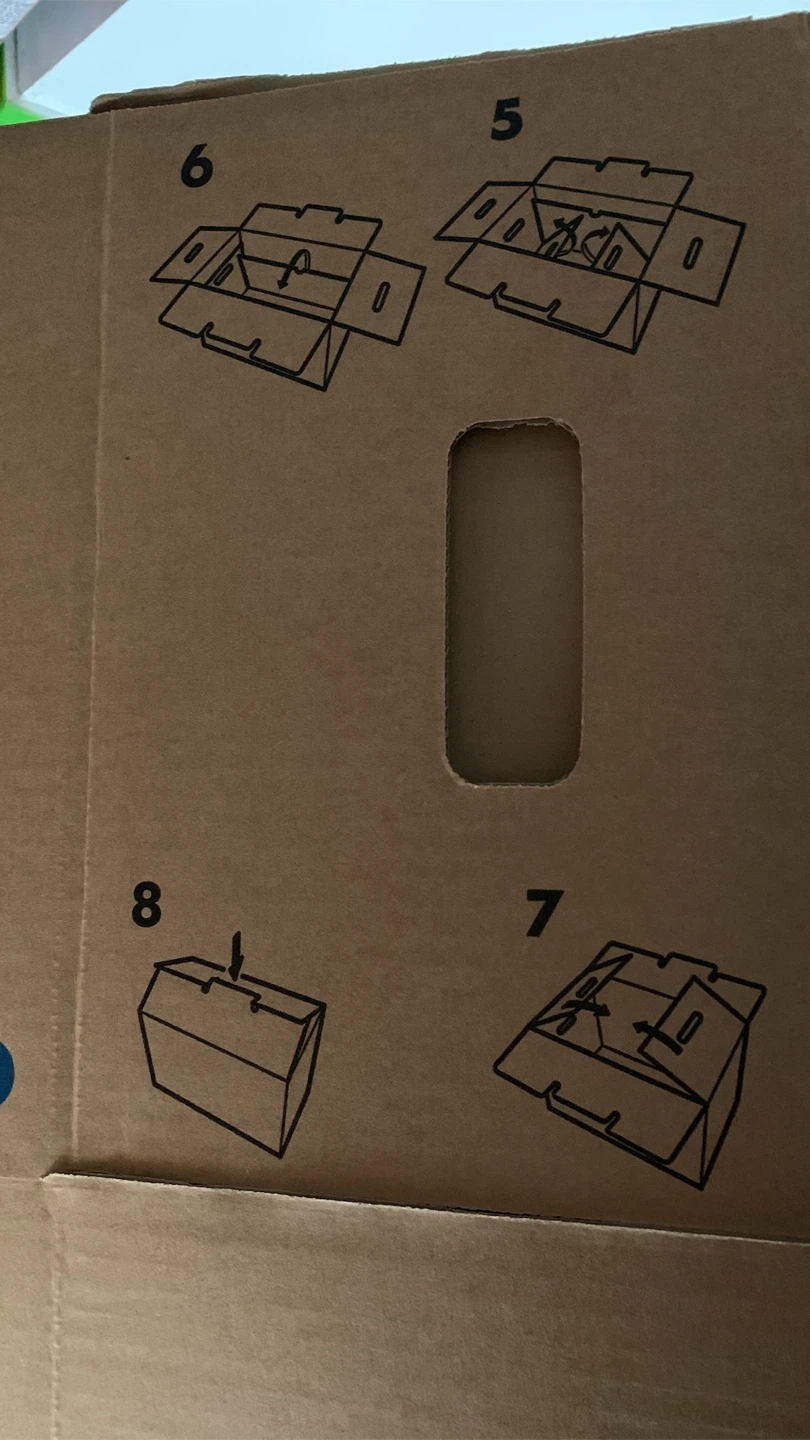 IKEA JÄTTENE Moving Boxes – 6 Boxes - photo 4