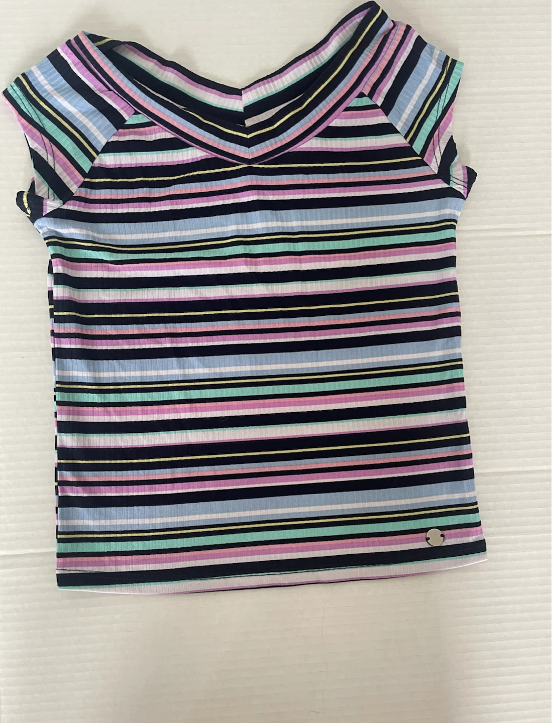 Justice Striped Top