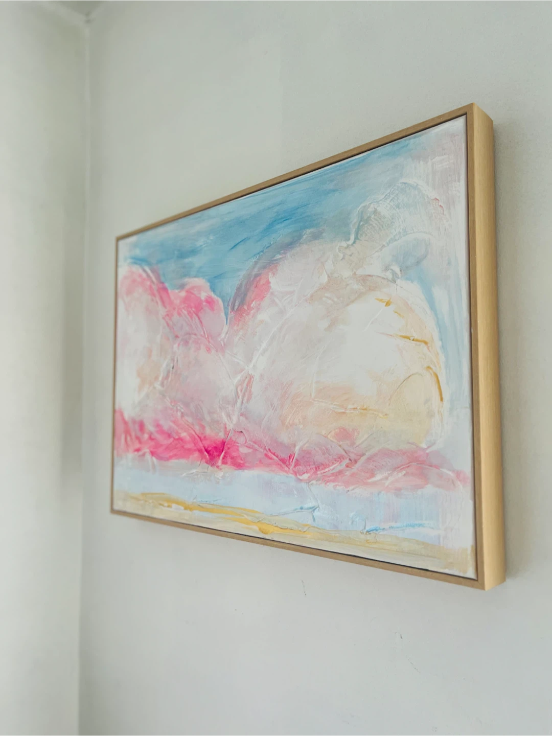 Abstract Cloud Art Framed 18 x 24” - photo 2