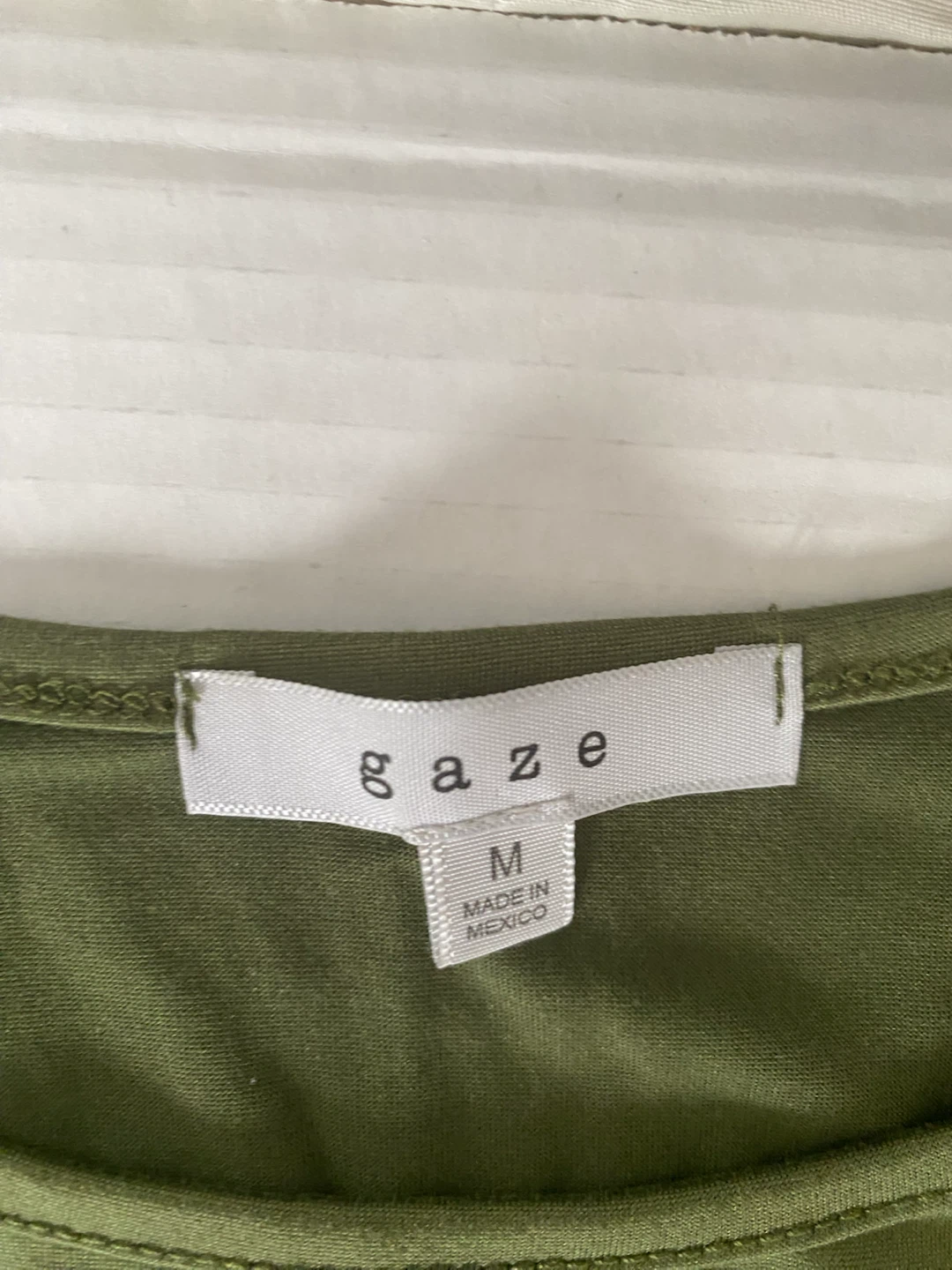 Gaze Long Sleeve Top - Olive Green - photo 2