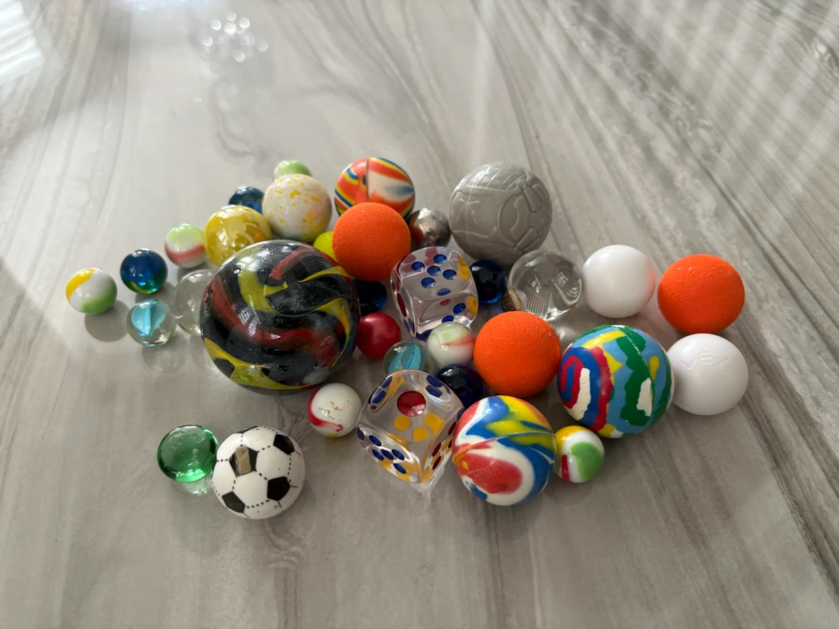 Assorted Marbles and Dice Set - photo 3