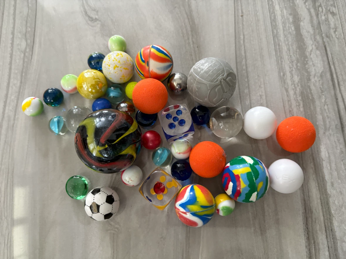 Assorted Marbles and Dice Set - photo 4