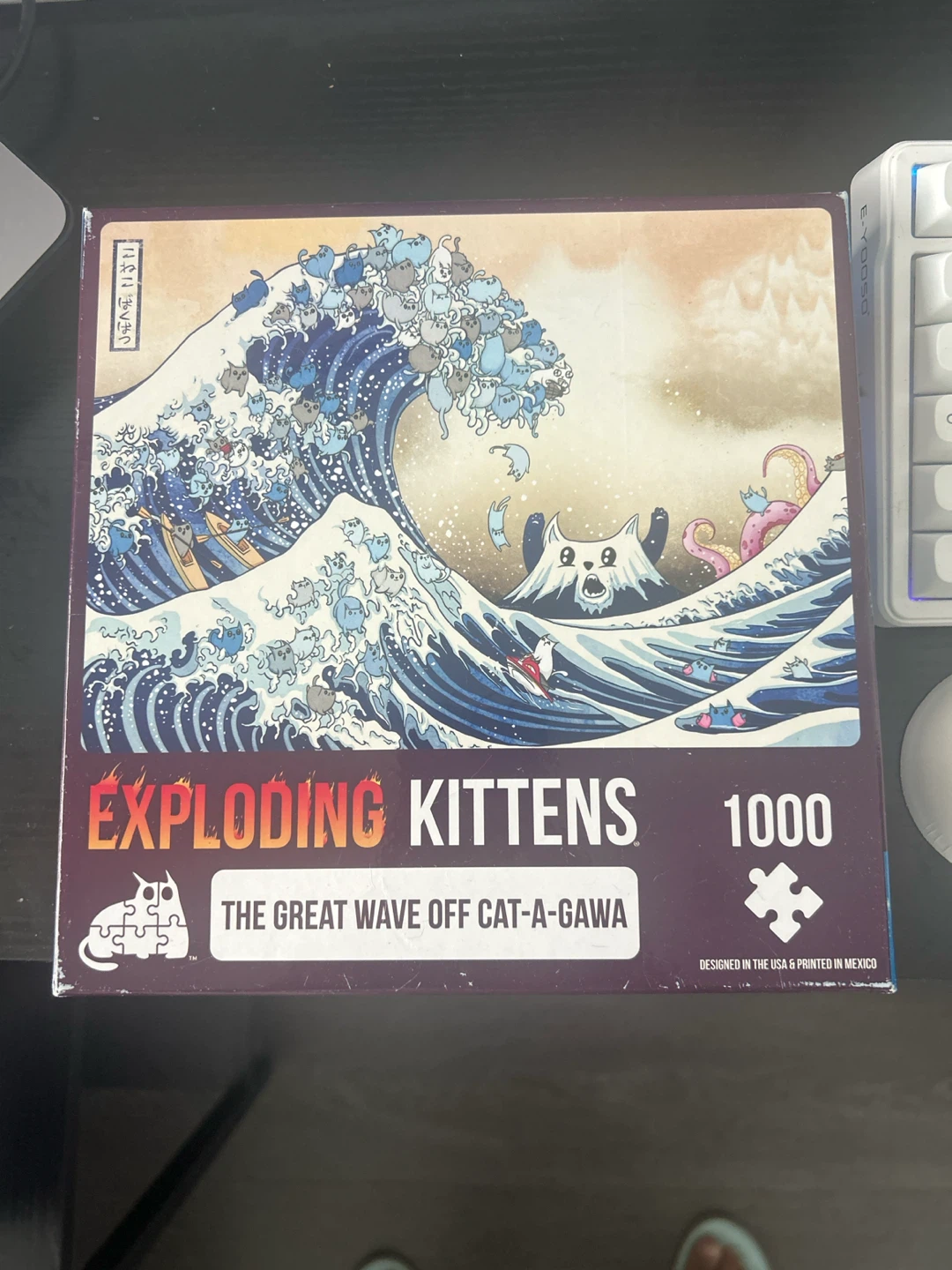 Exploding Kittens 1000 Piece Puzzle