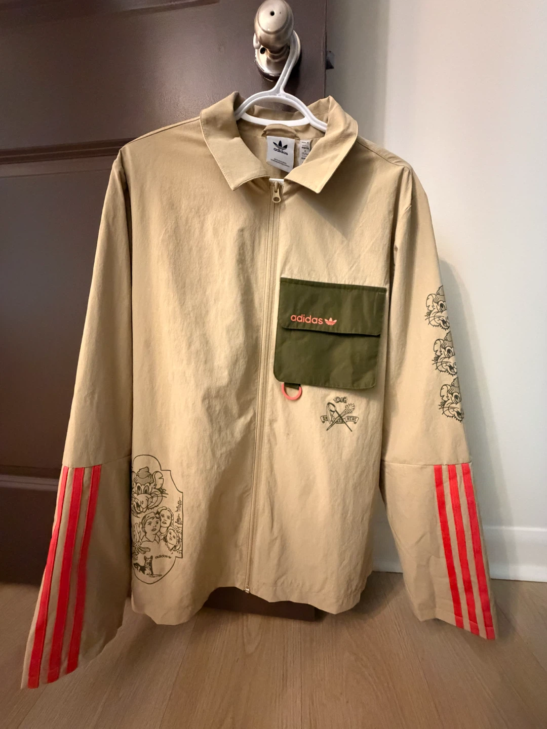 NEW Men’s Adidas Hyperturf Jacket size M