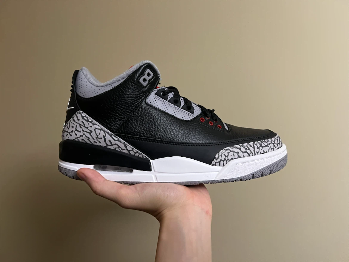 Air Jordan 3 Retro OG Black Cement (2024)