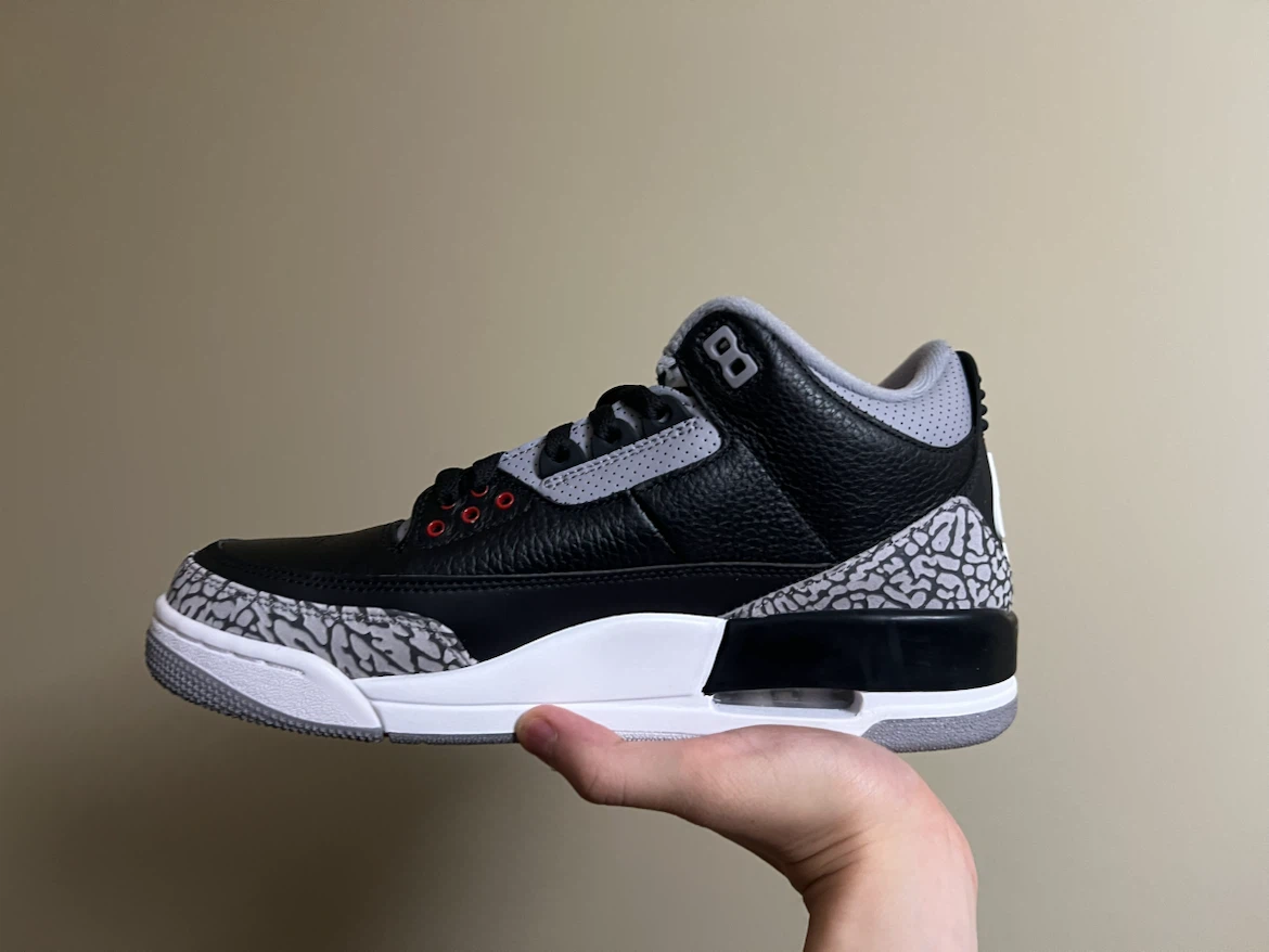 Air Jordan 3 Retro OG Black Cement (2024) - photo 3
