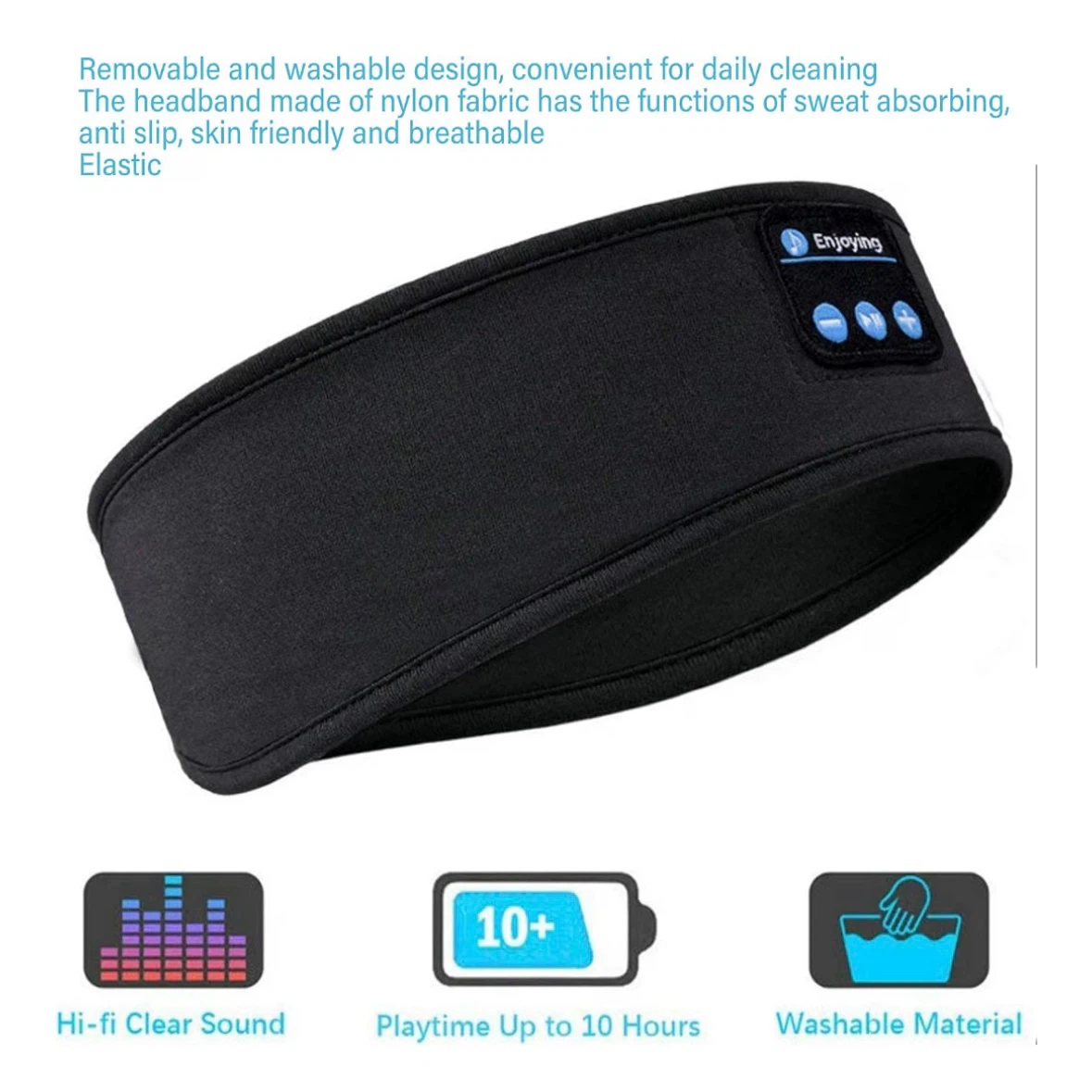 Brand New Sports Music Headband Headphones - photo 3