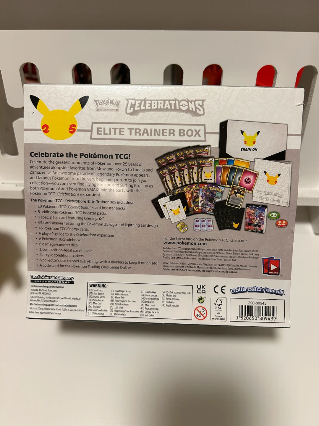 pokemon 25th anniversary celebrations etb - photo 3