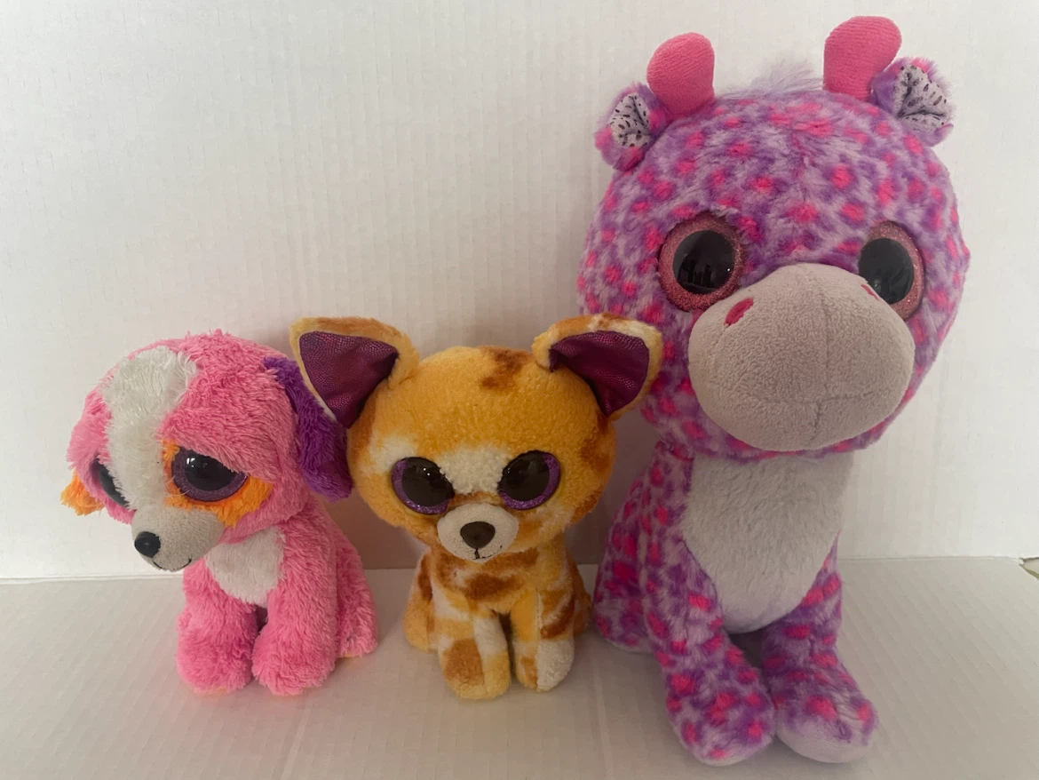 Assorted Ty Beanie Boos Plush Toys
