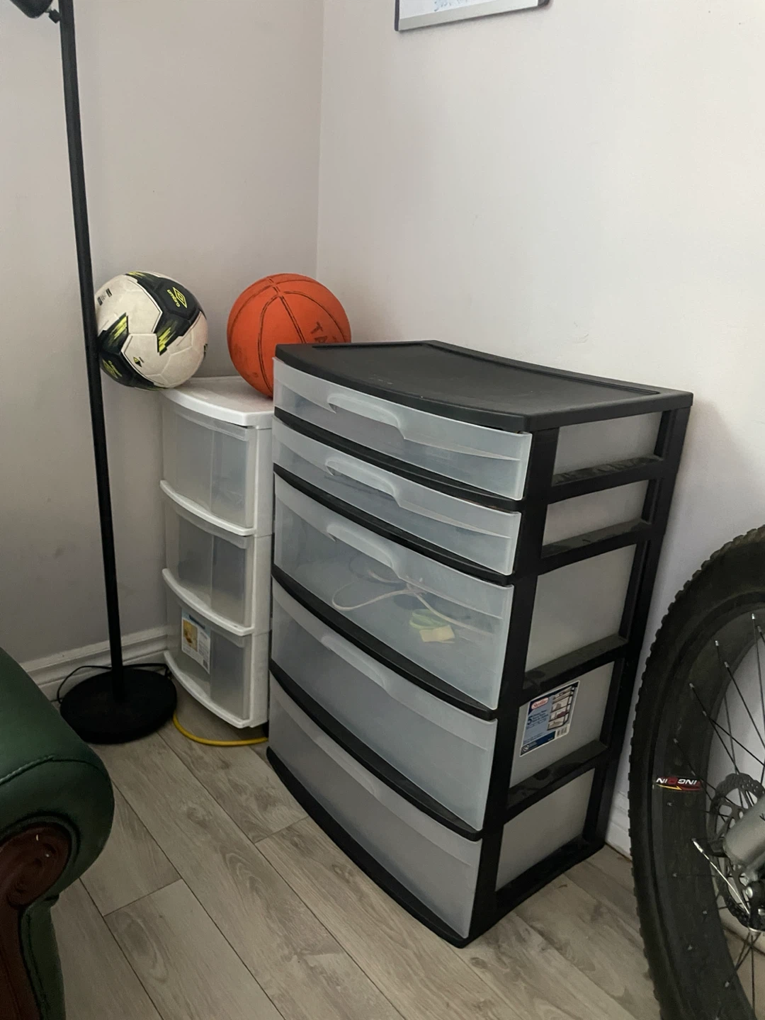 Plastic Storage Drawer Unit