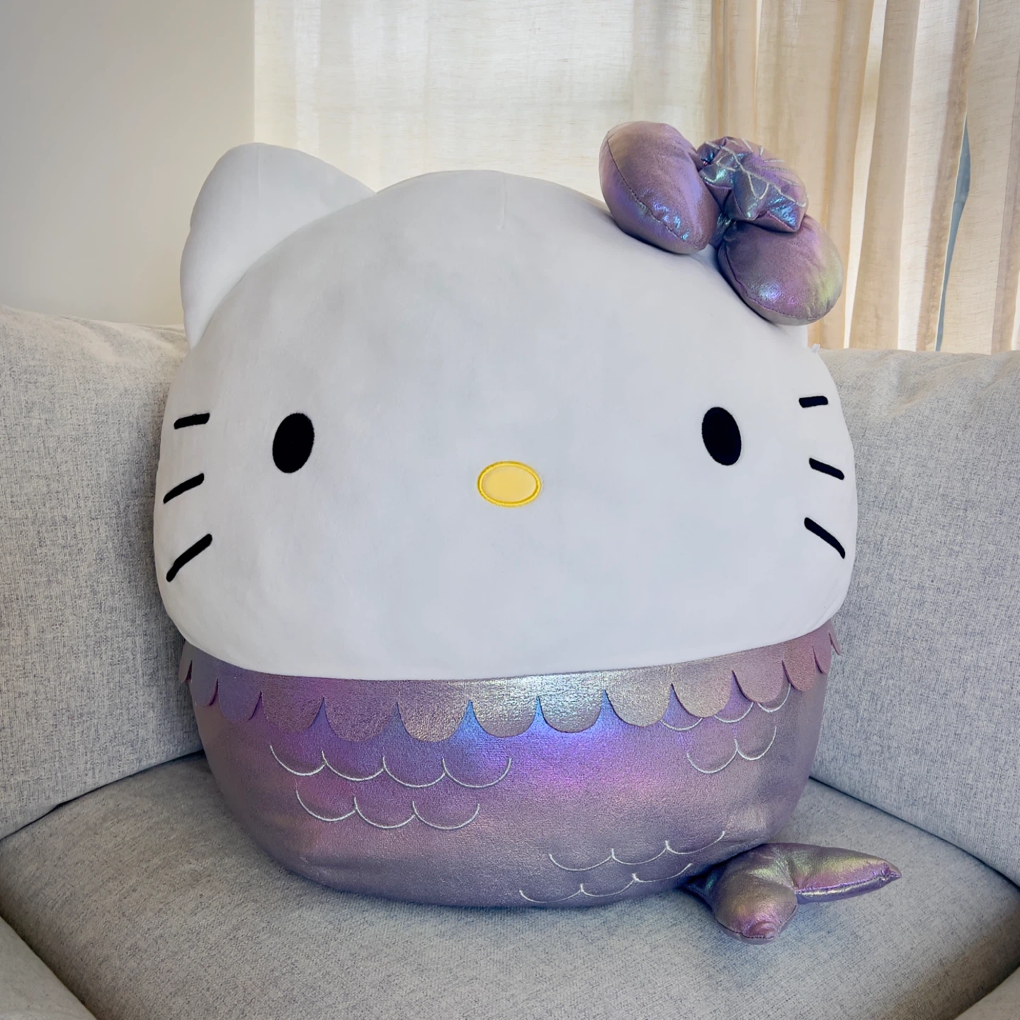 New Mermaid Hello Kitty Jumbo Squishmallow
