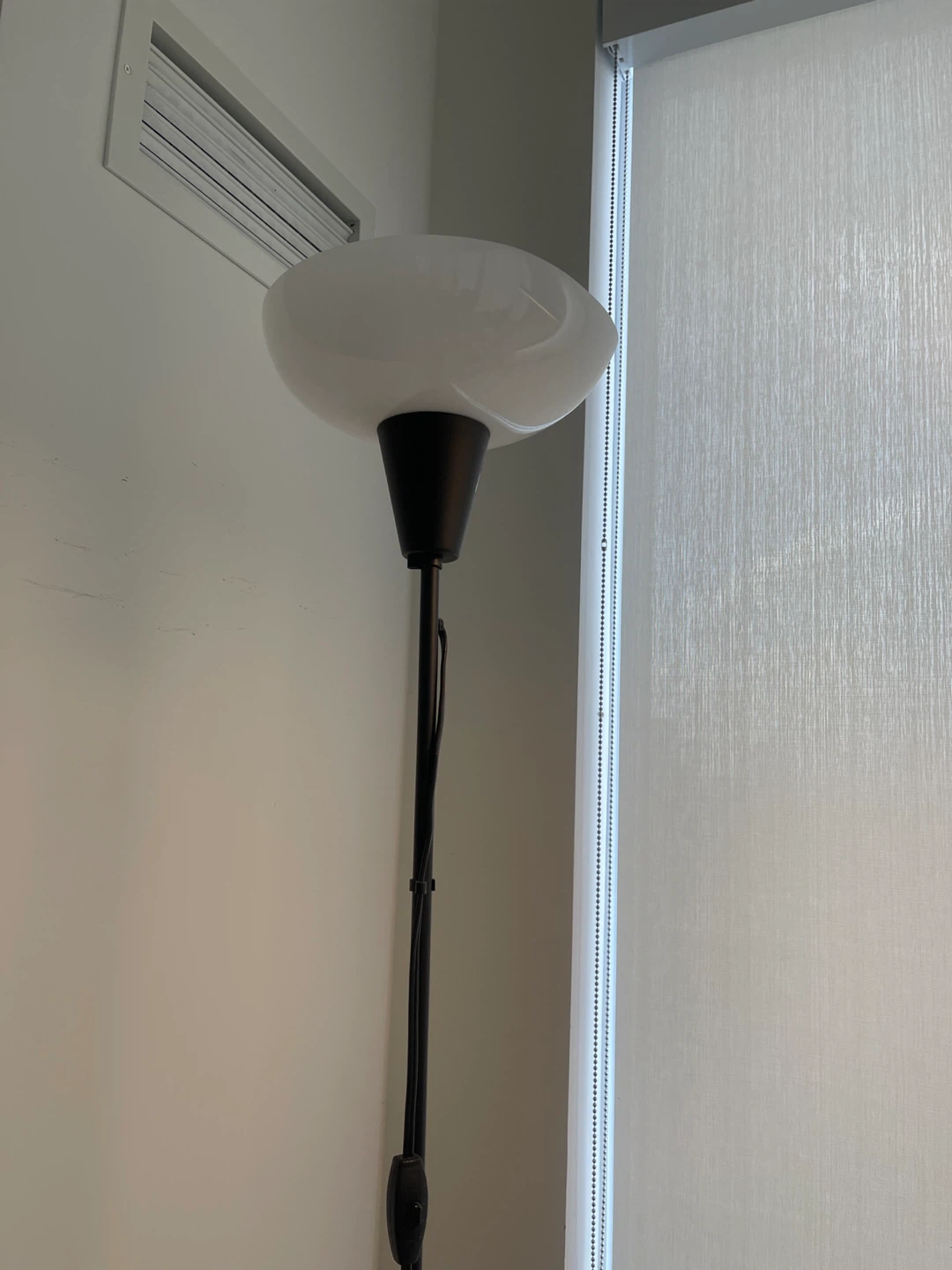 Floor / Bedroom Lamp with White Shade - photo 3