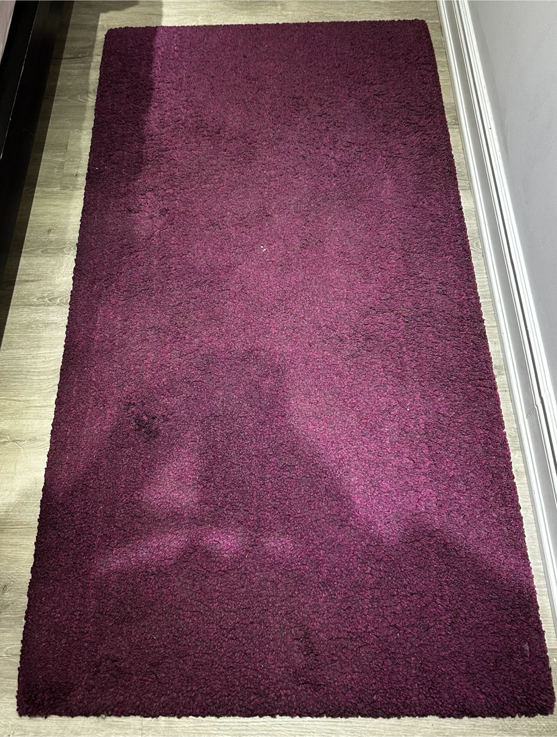 Ikea Purple Adum High Pile Rug