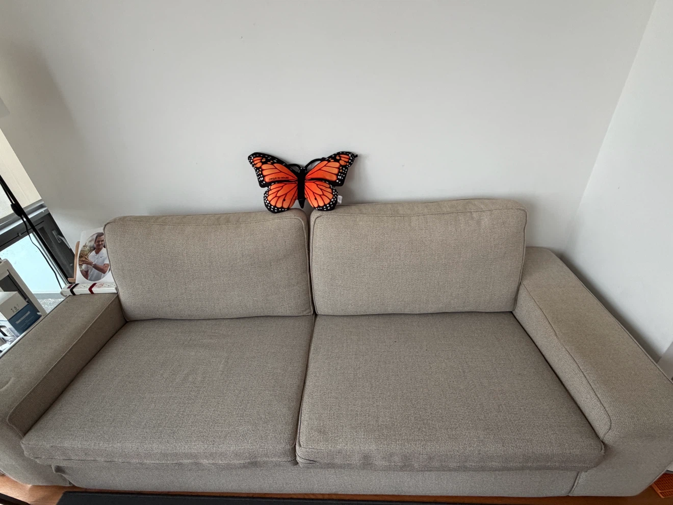 IKEA kivik Beige Sofa - photo 2