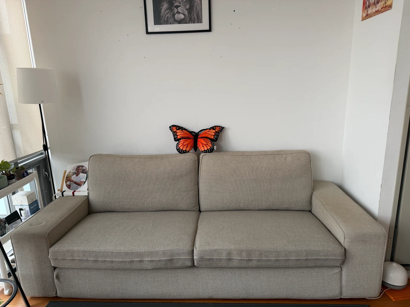IKEA kivik Beige Sofa - photo 3