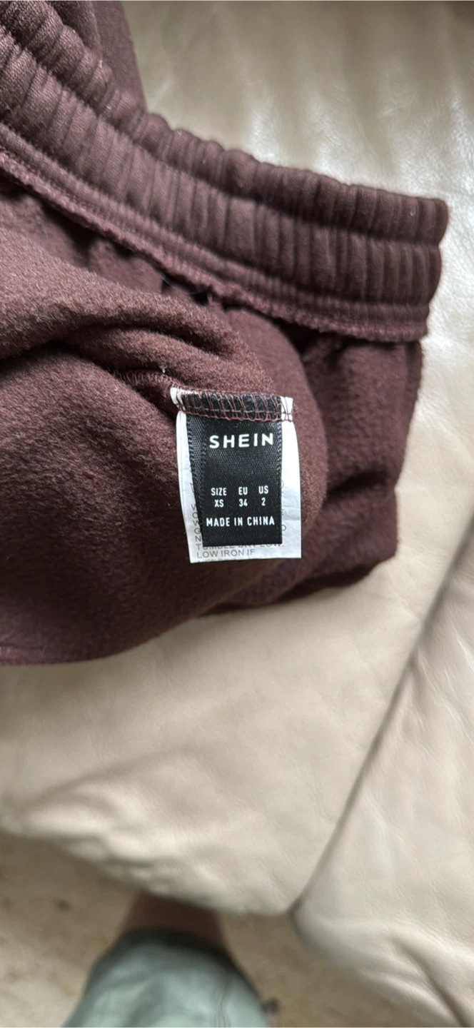SHEIN Brown Sweatpants Size XS