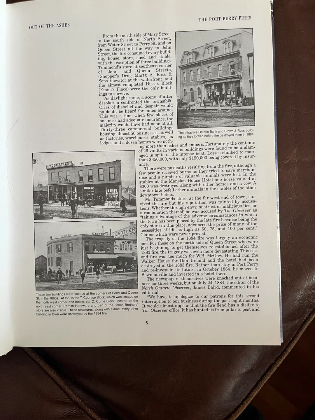 Out of the Ashes: Port Perry A Century of Progress Book - photo 3