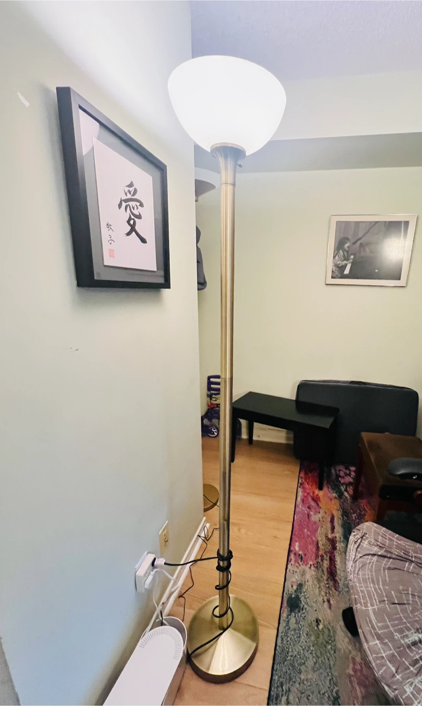 Brass Floor Lamp