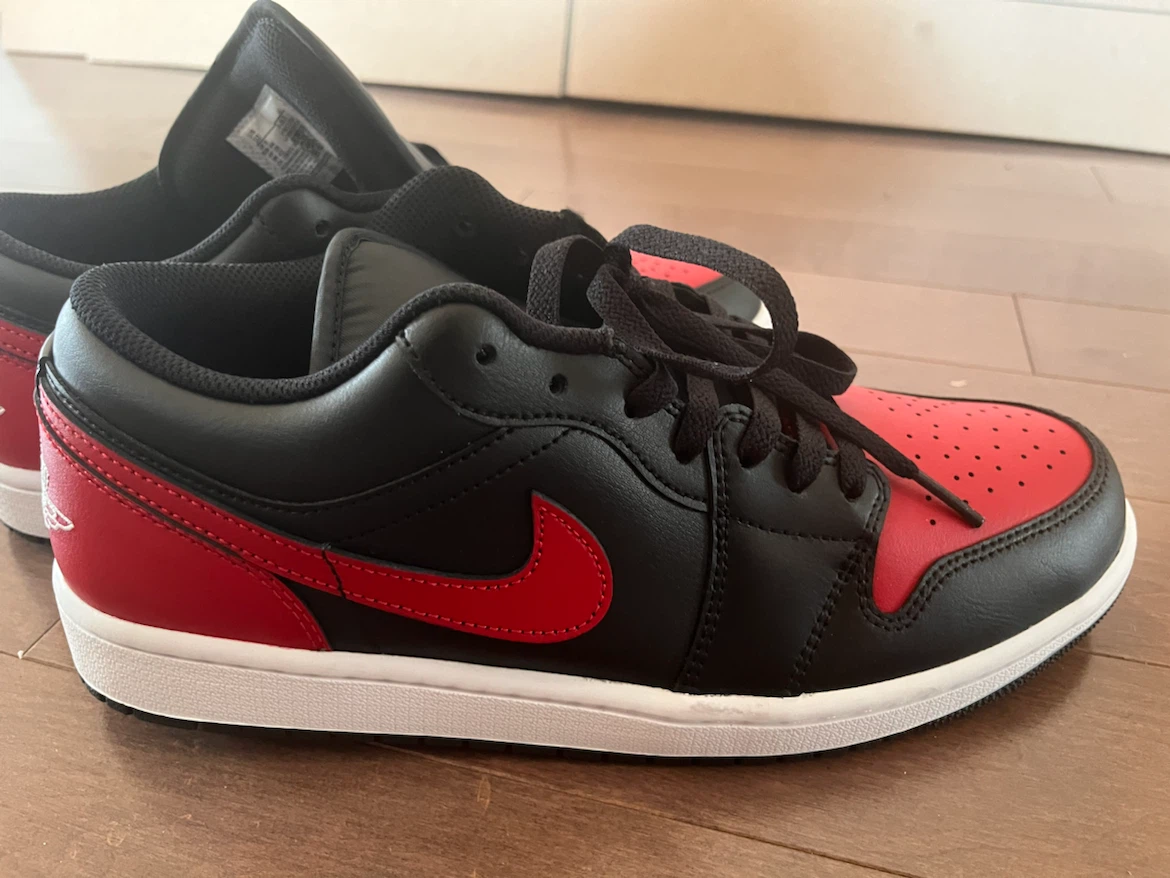 Air Jordan 1 Low (Black/red) - photo 3