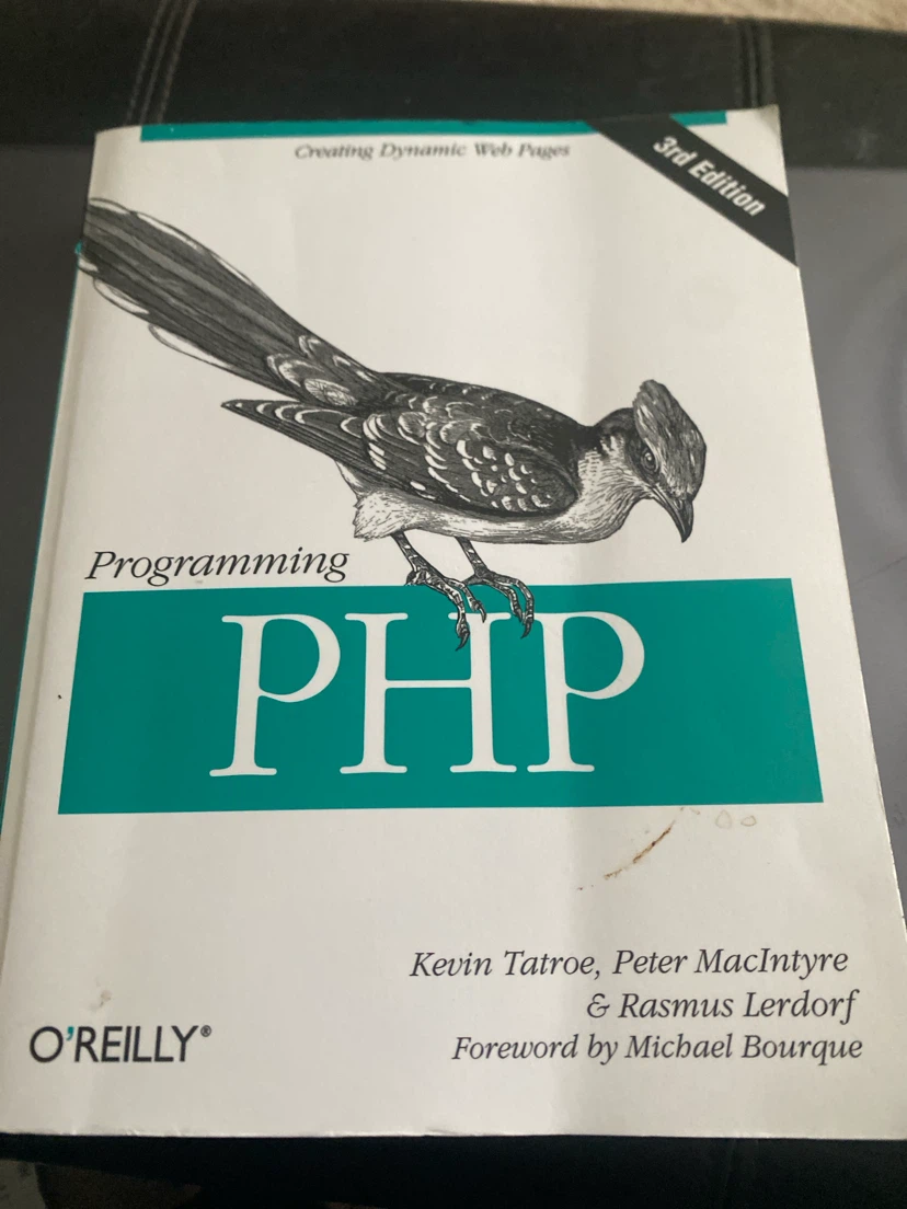 Programming PHP 3rd Edition Book by O'Reilly