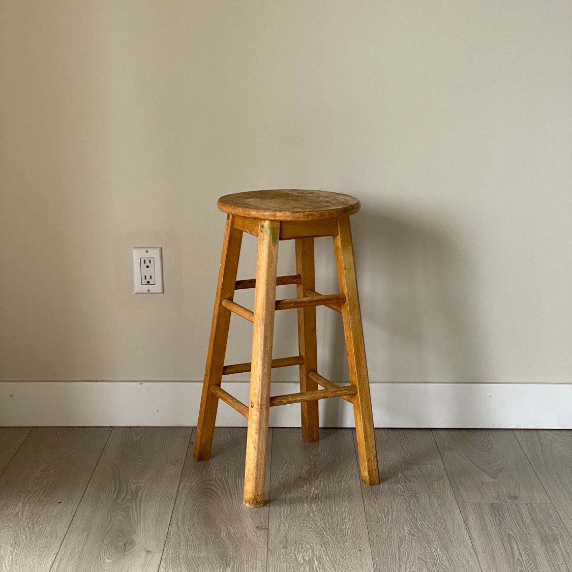 Wooden Bar Stool