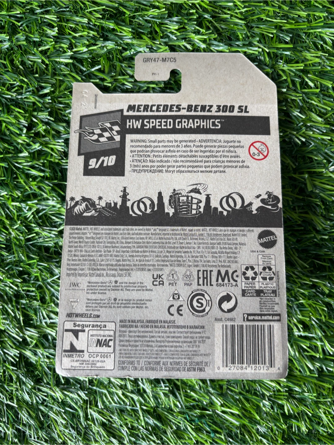 Hot Wheels Mercedes-Benz 300 SL HW Speed Graphics - photo 2