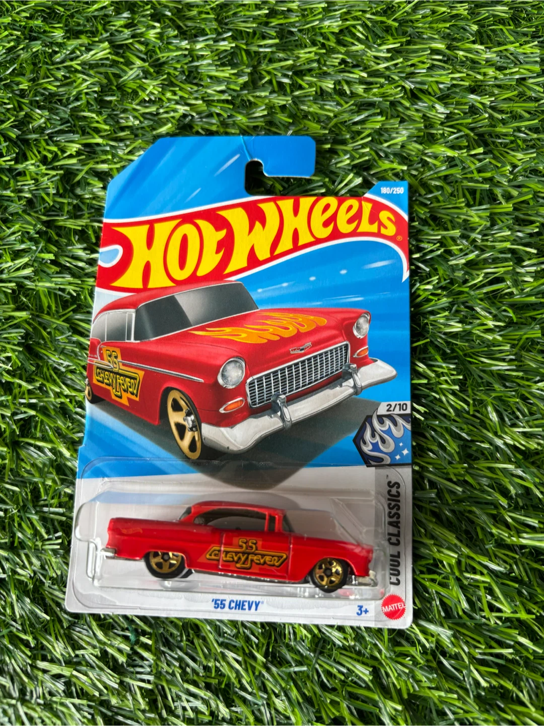Hot Wheels '55 Chevy Cool Classics Die-cast Car