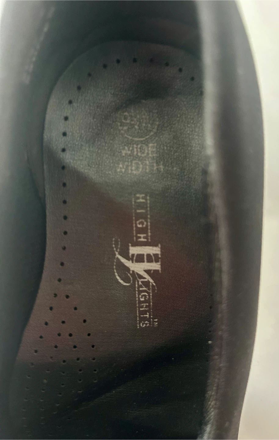 Black Fabric Heels (9 1/2 Wide) - photo 4
