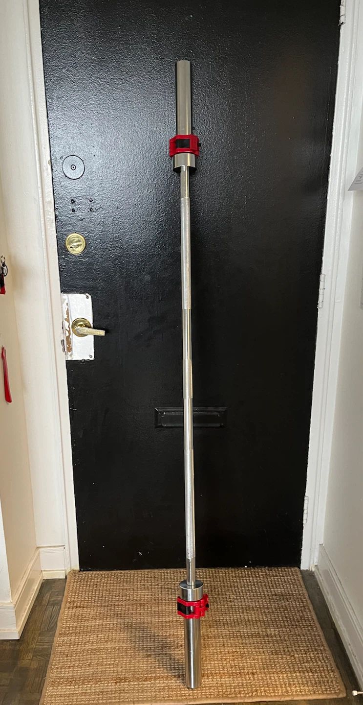 CAP Barbell 6 ft Olympic 2-inch + FREE Clips
