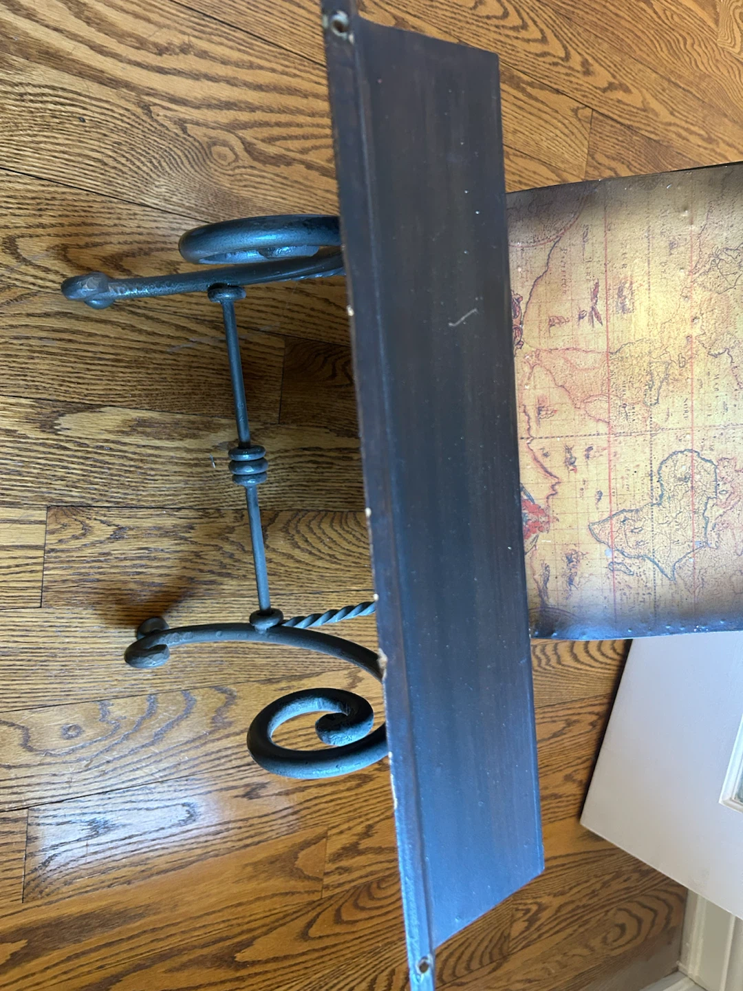 Magazine Holder with Map Design - photo 4