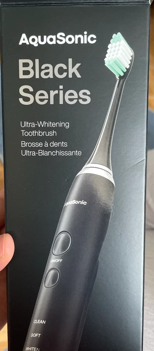 AquaSonic Black Series Ultra-Whitening Toothbrush