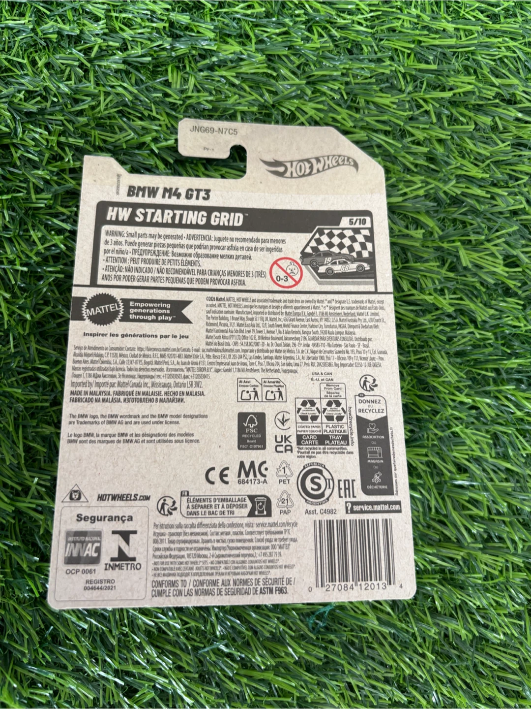 Hot Wheels BMW M4 GT3 HW Starting Grid 5/10 - photo 2