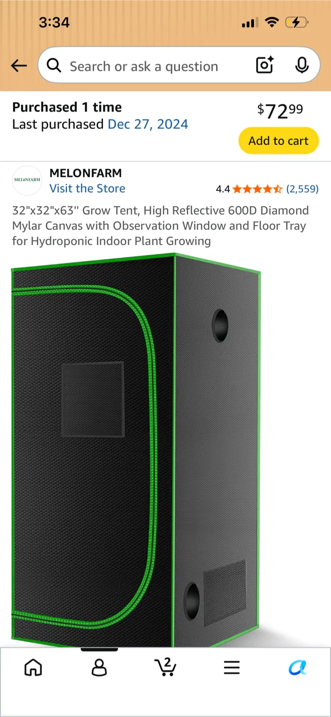 Smart light and grow tent - photo 5