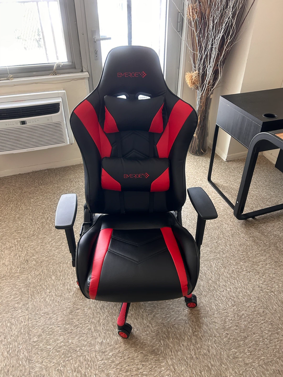 EMERGE Gaming Chair - Black and Red