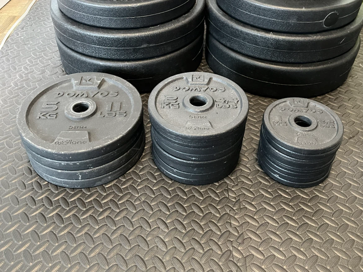Set of Standard Weight Plates (1-inch) - photo 2