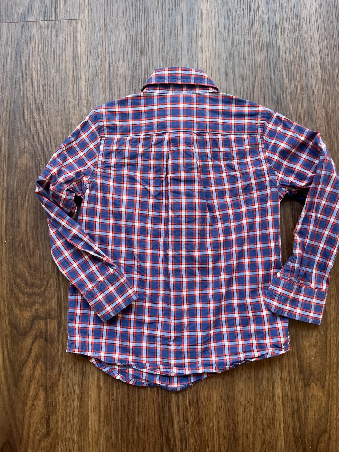 Janie and Jack Plaid Button-Up Shirt - photo 3