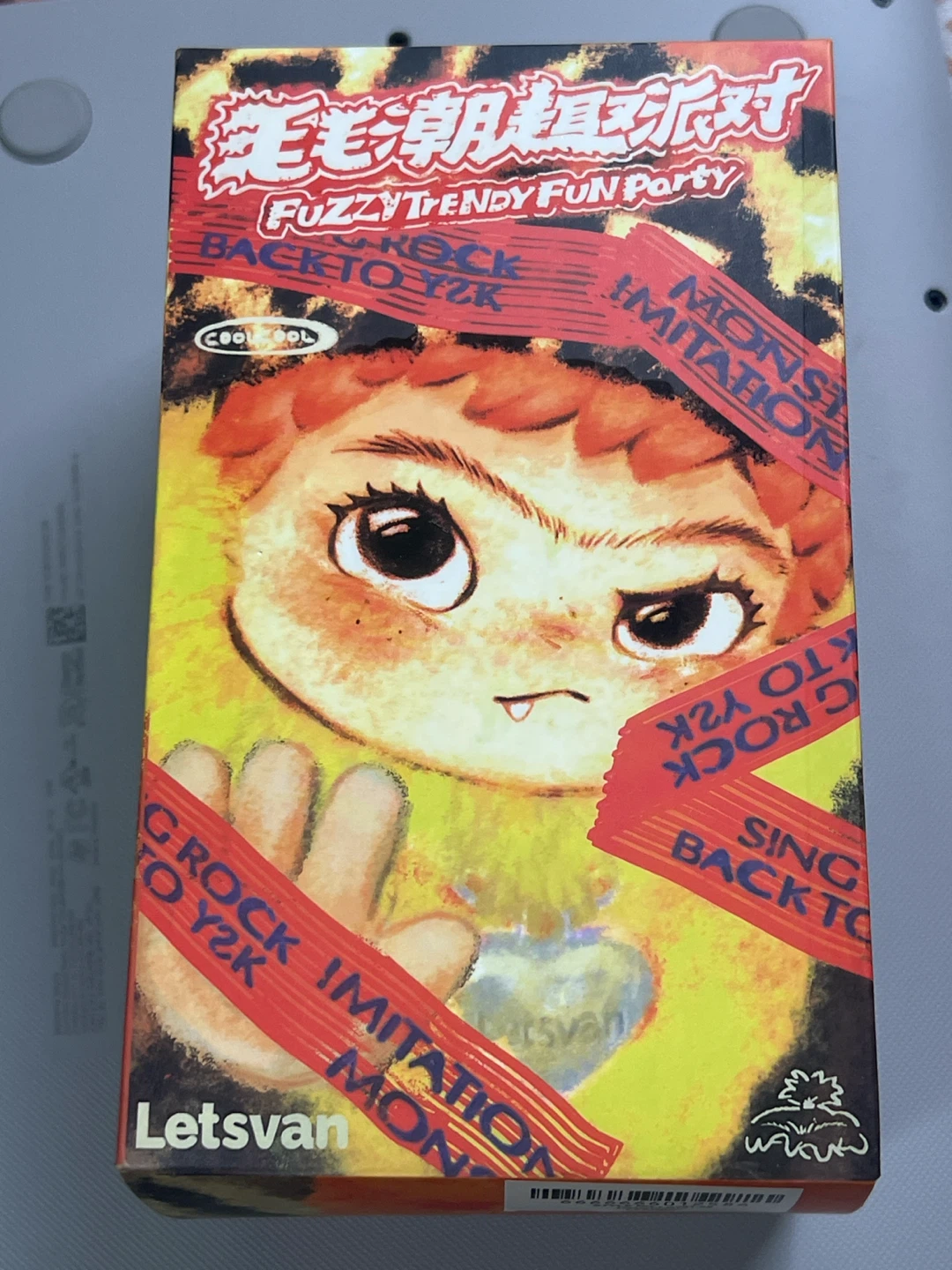 Letsvan Wakuku Fuzzy Trendy Fun Party Blind Box