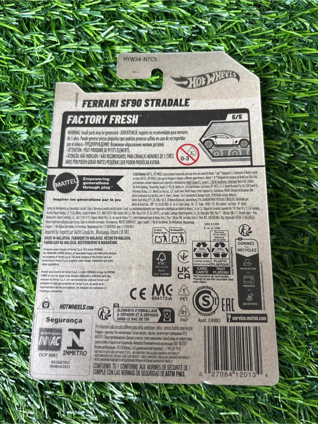 Hot Wheels Ferrari SF90 Stradale Factory Fresh 2025 - photo 2