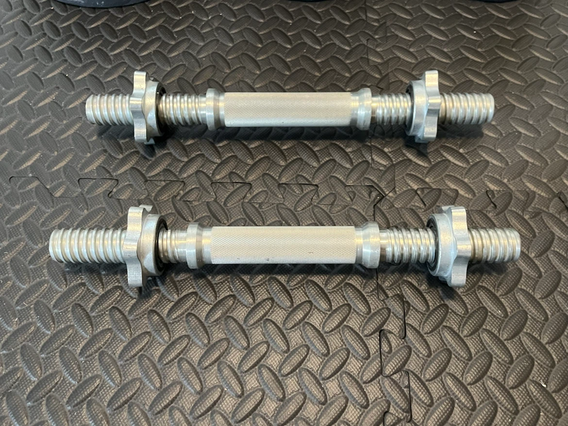 Two Adjustable Dumbbells (Handles Only)