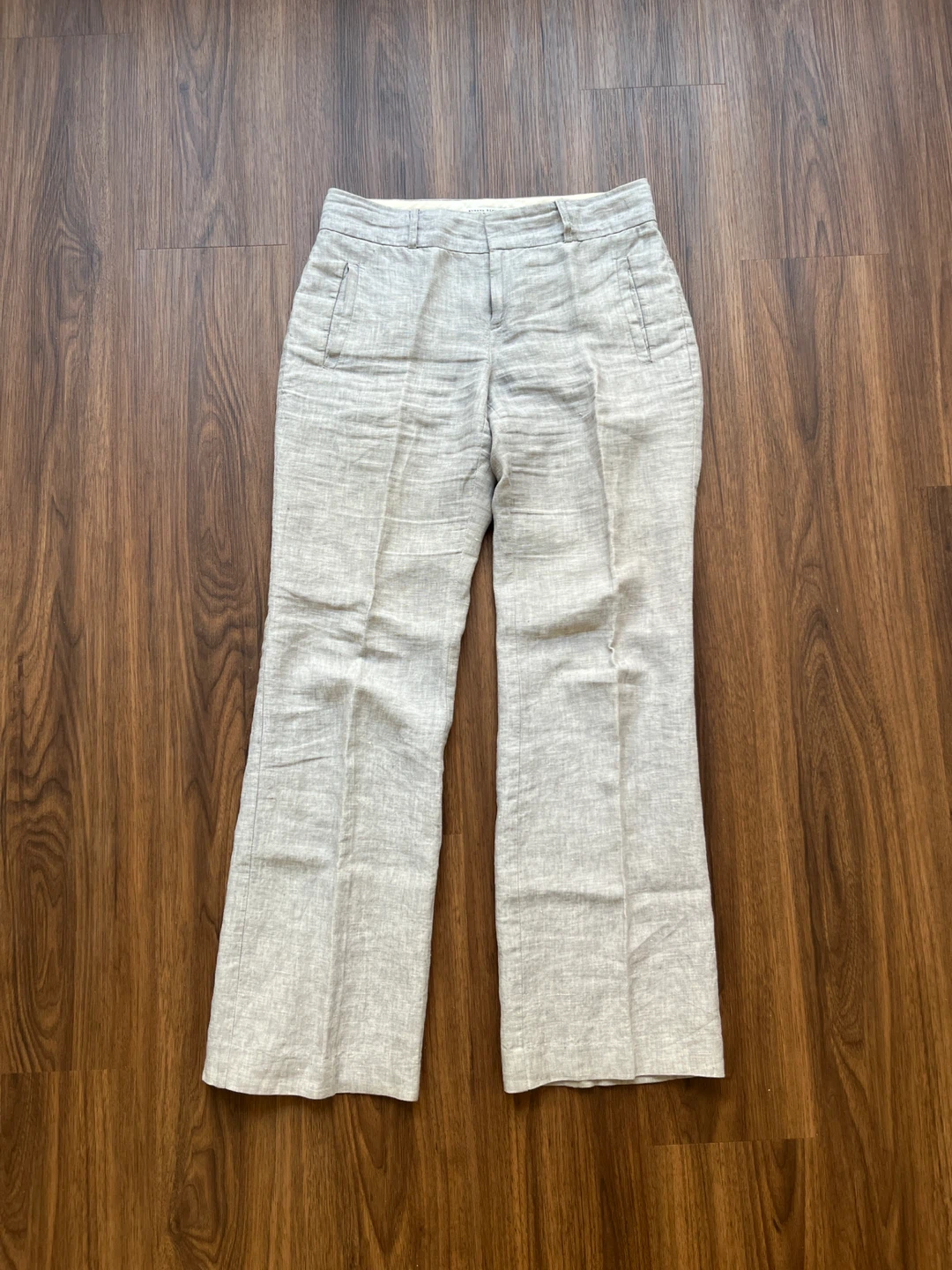 Banana Republic Linen Pants - Grey - Size 6