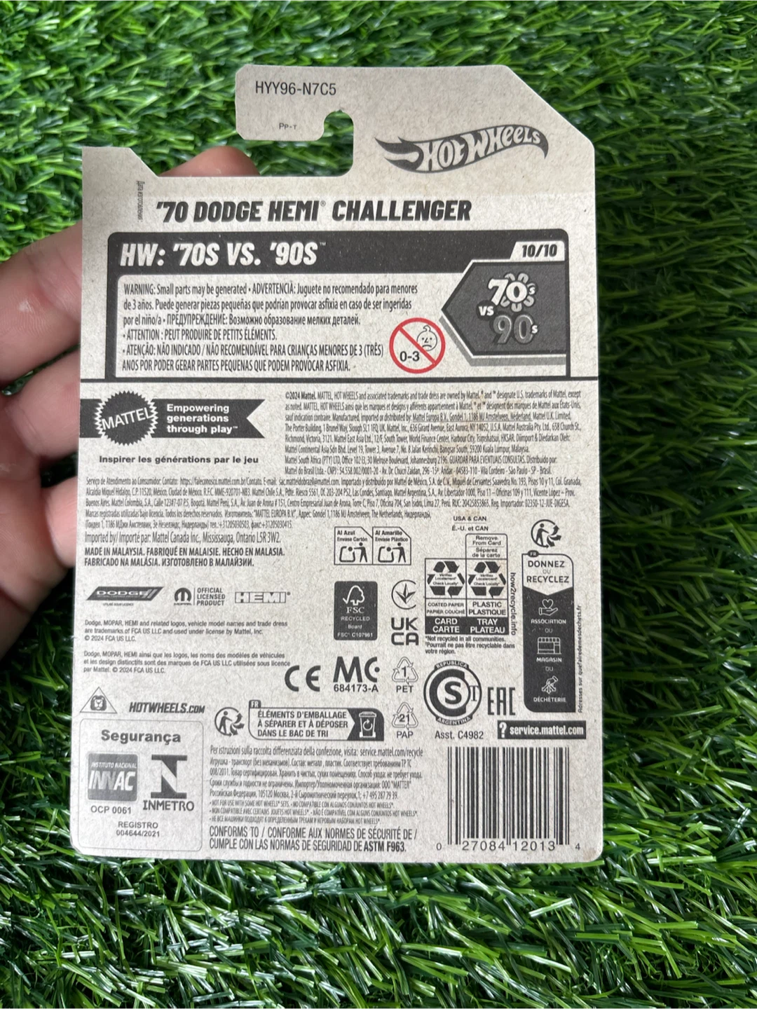 Hot Wheels '70 Dodge Hemi Challenger - photo 2