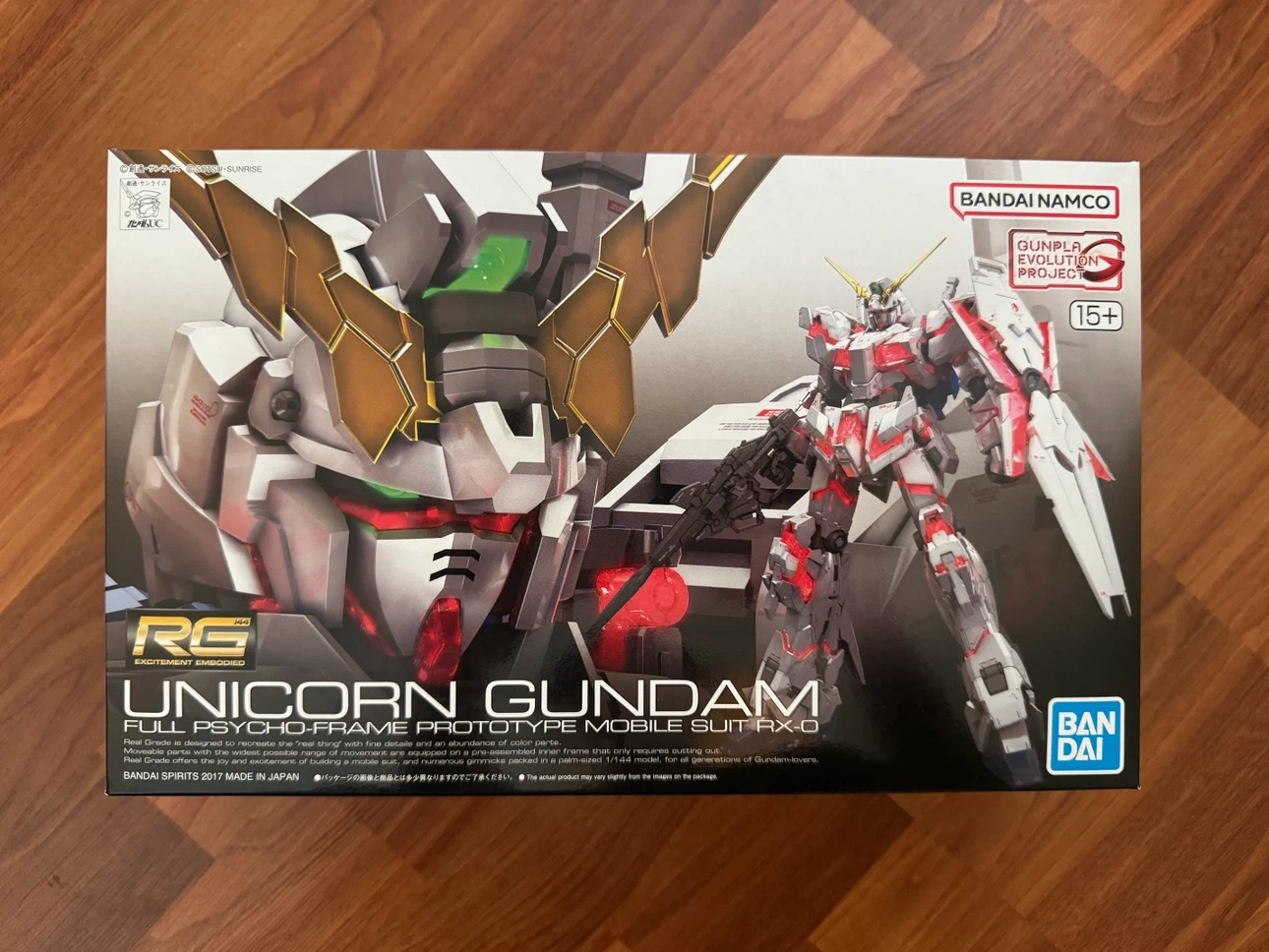 RG 1/144 Unicorn Gundam Model Kit