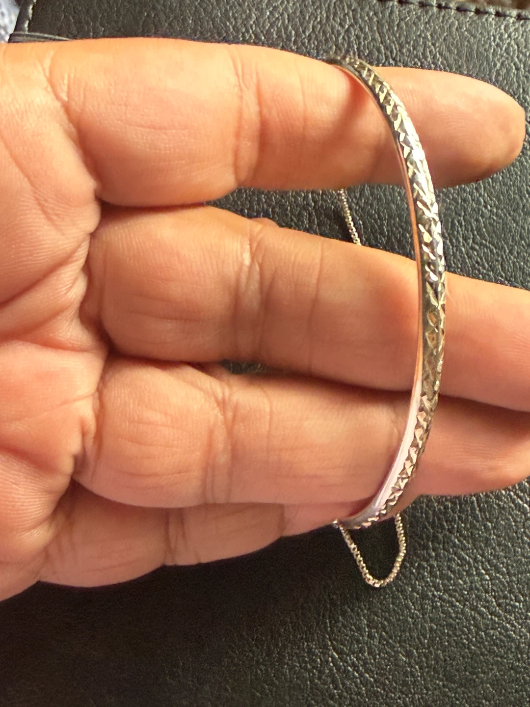 925 Sterling Silver Adjustable Bolo Slider Bracelet - photo 2