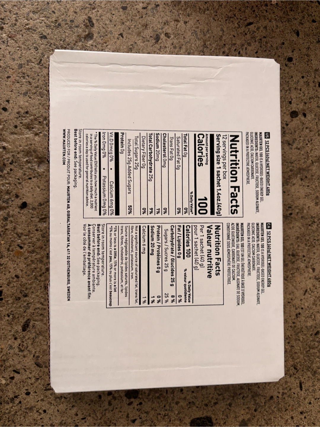 Maurten Gel 100 Energy Gels (12 Servings) - photo 3