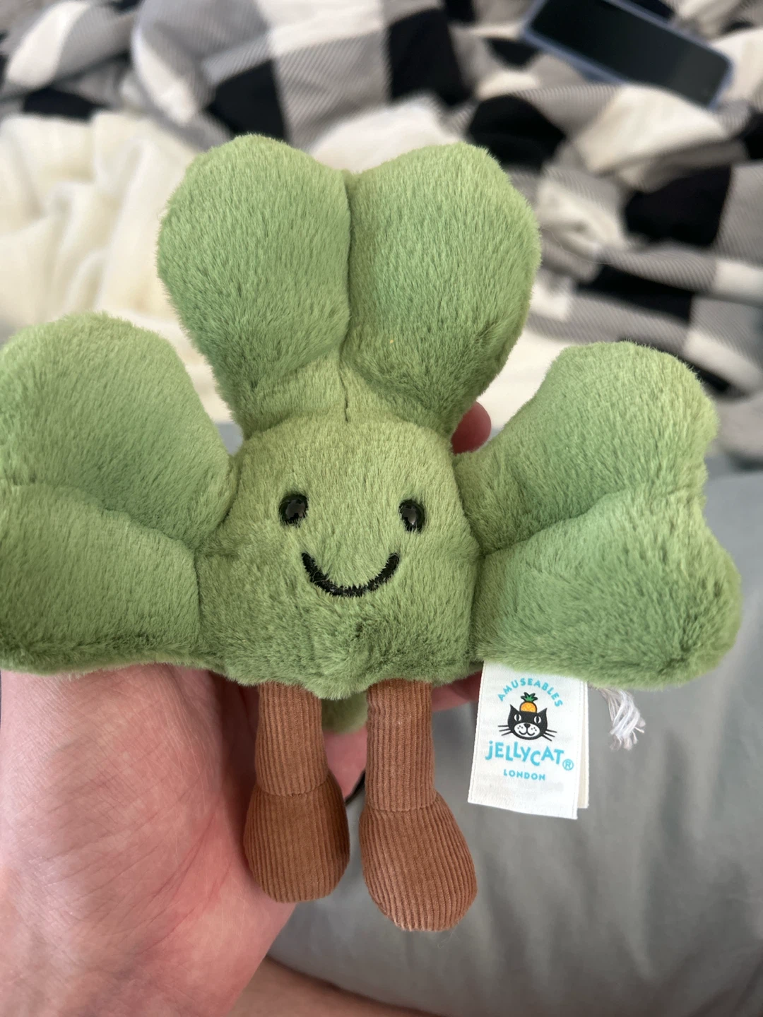 Jellycat Siofra Shamrock Plush (only sat on a shelf, brand new.)