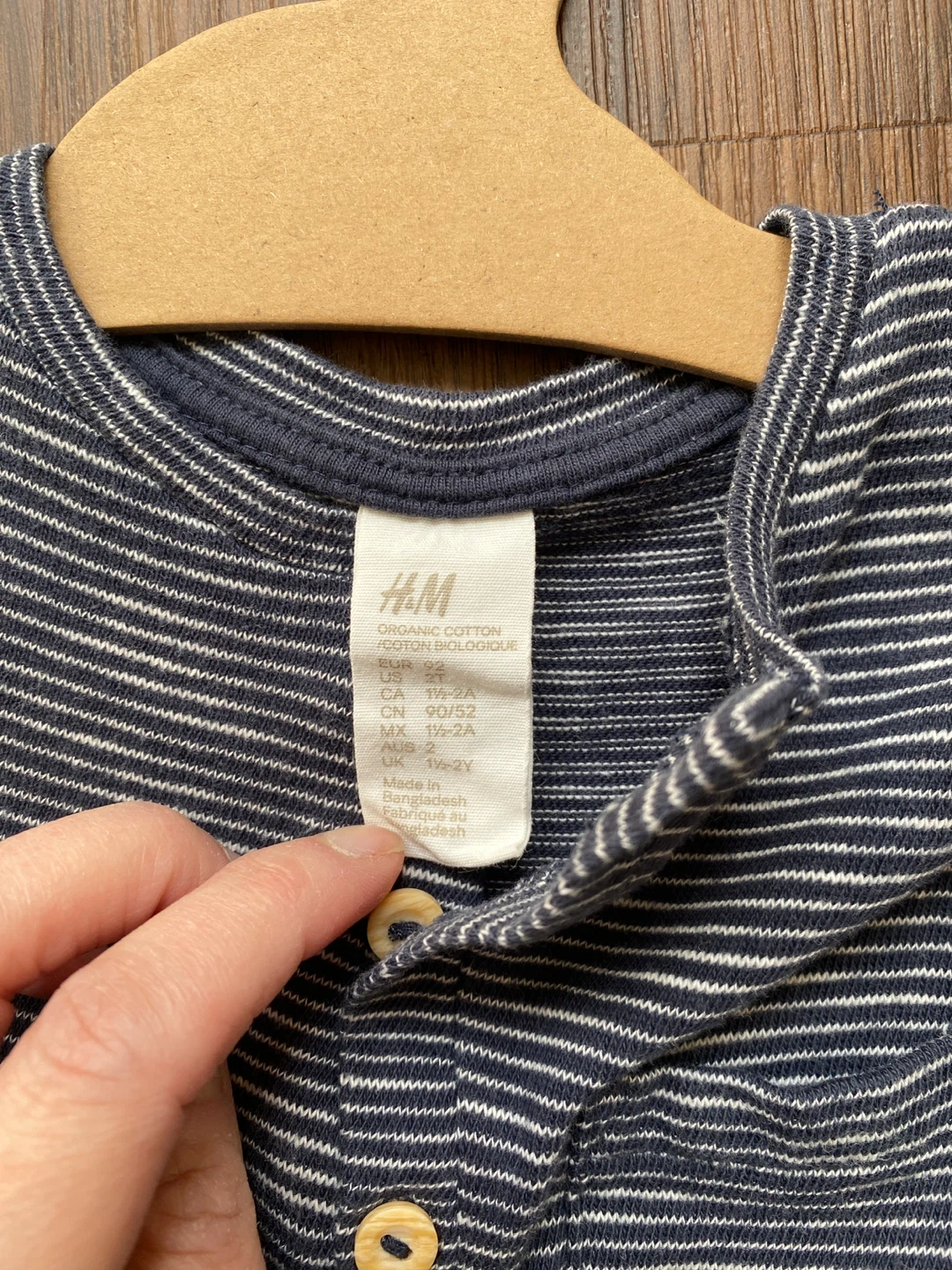H&M Baby Organic Cotton Romper - Size 2T - photo 2