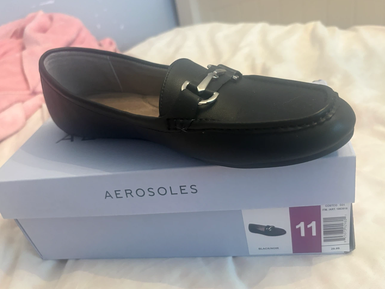 Aerosoles Women's Black Loafers Size 11 - photo 2